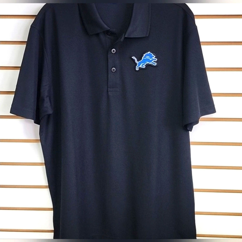 Detroit Lions embroidered polo tshirt